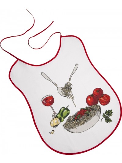 Bavoir spaghetti 100% coton