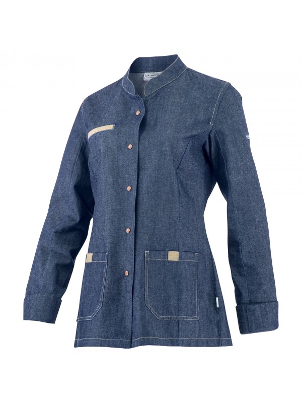 Veste de cuisine femme denim LAFONT MONGE